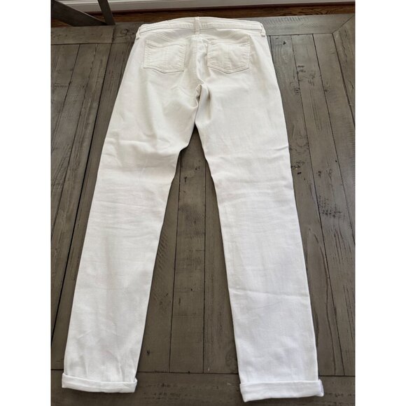 Rag & Bone The Dash Slouchy Skinny Jeans in Tattered White Size 27 - Picture 5 of 5